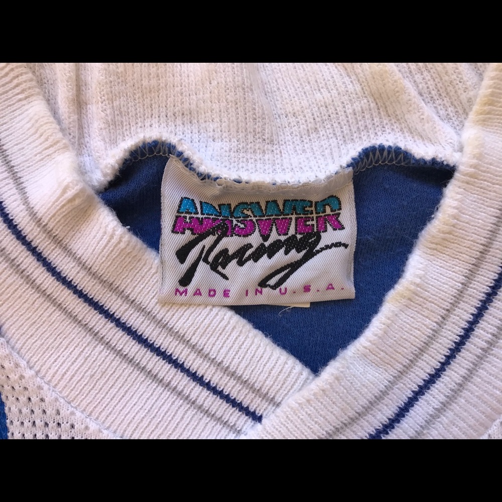 Answer Racing Vintage 1980s Moto Dirt Bike Jersey - Picture 2 of 7